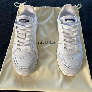 AXEL ARIGATO DICE LOW SNEAKERS WHITE SIZE 10